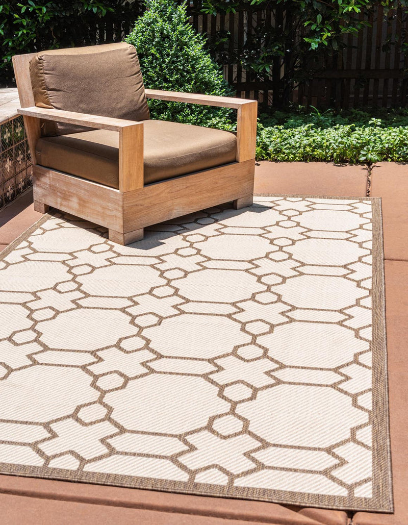 Unique Loom Outdoor Geometric Rug