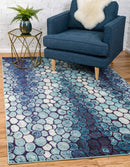Unique Loom Mar Bella Estrella Rug