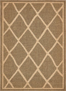 Unique Loom Outdoor Diamonds Rug