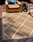 Unique Loom Outdoor Diamonds Rug