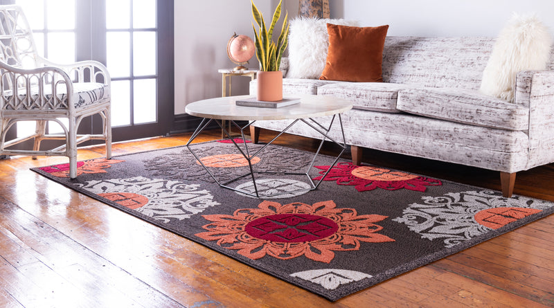 Unique Loom Chicago Indoor/Outdoor Rug