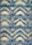 Unique Loom Outdoor Aztec Rug