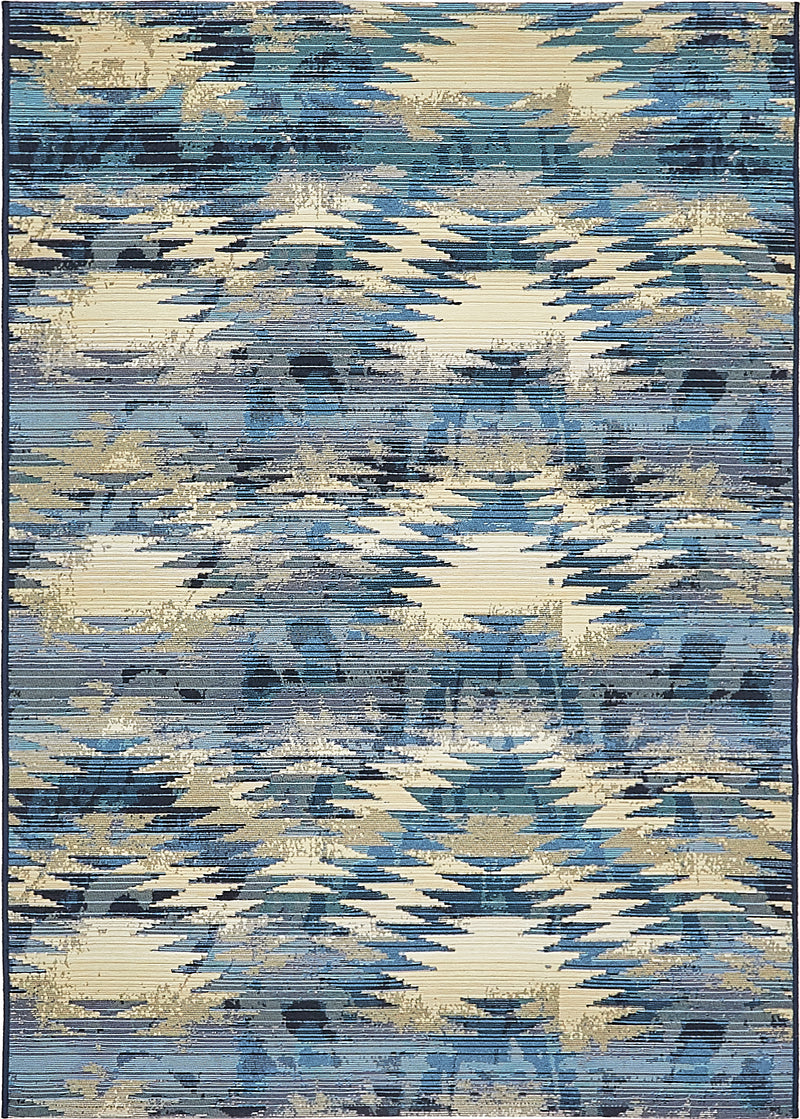 Unique Loom Outdoor Aztec Rug