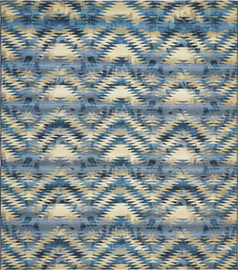 Unique Loom Outdoor Aztec Rug