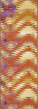 Unique Loom Outdoor Aztec Rug