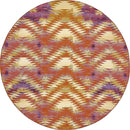 Unique Loom Outdoor Aztec Rug