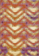 Unique Loom Outdoor Aztec Rug