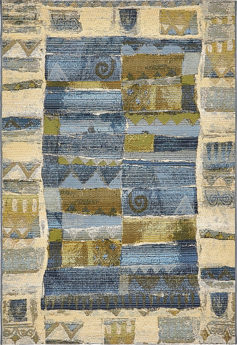 Unique Loom Outdoor Glyph Rug