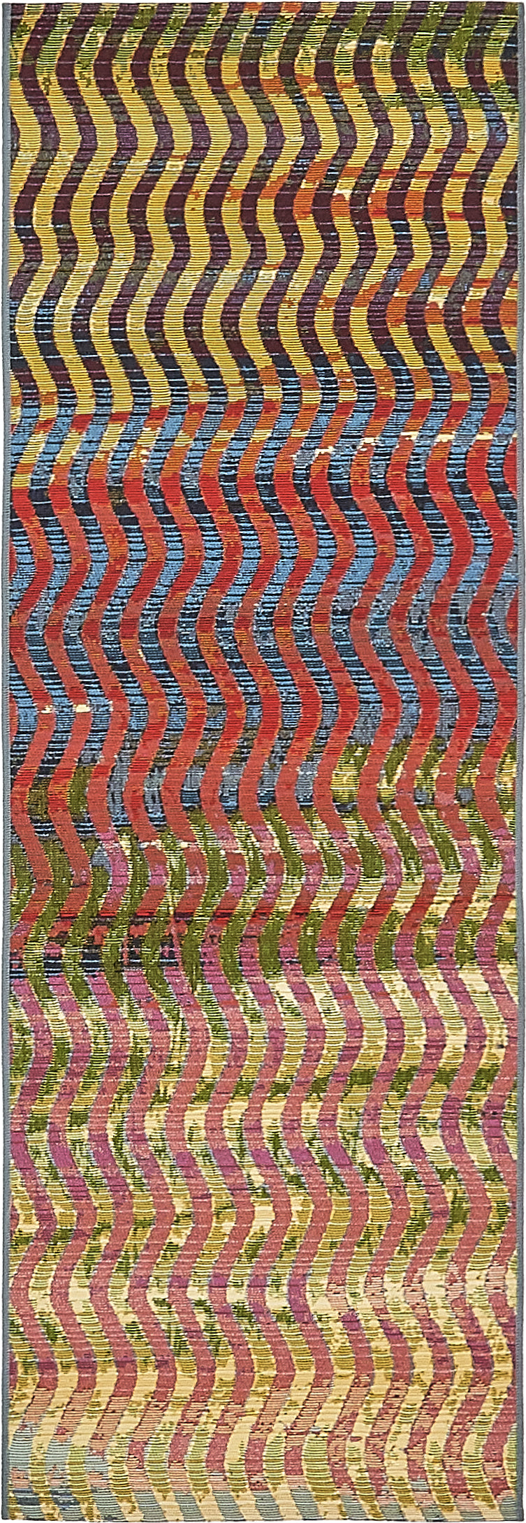 Unique Loom Outdoor Wavy Rug