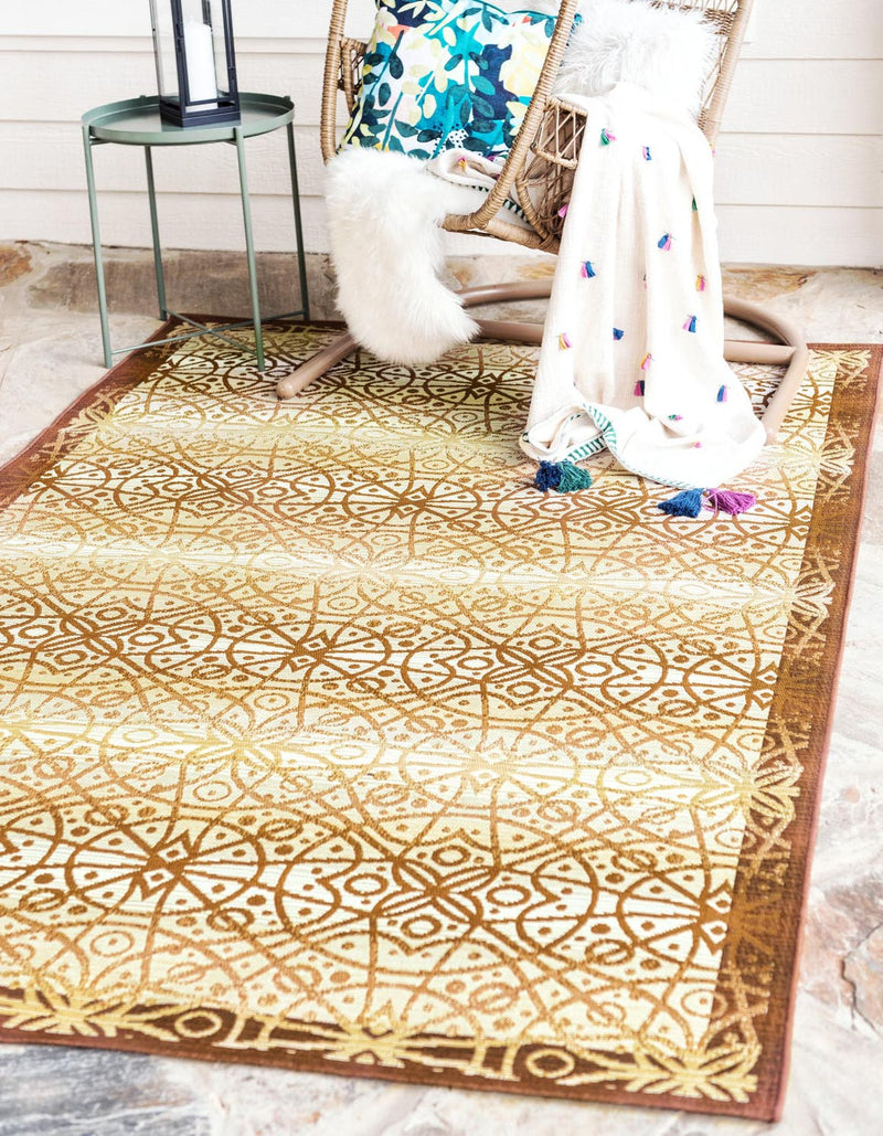 Unique Loom Outdoor Kaleido Rug