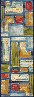 Unique Loom Outdoor Cubed Rug