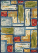 Unique Loom Outdoor Cubed Rug