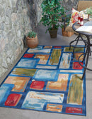 Unique Loom Outdoor Cubed Rug