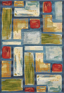 Unique Loom Outdoor Cubed Rug