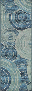 Unique Loom Outdoor Rippling Rug