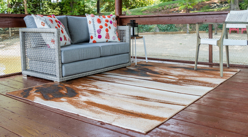 Unique Loom Outdoor Shore Rug