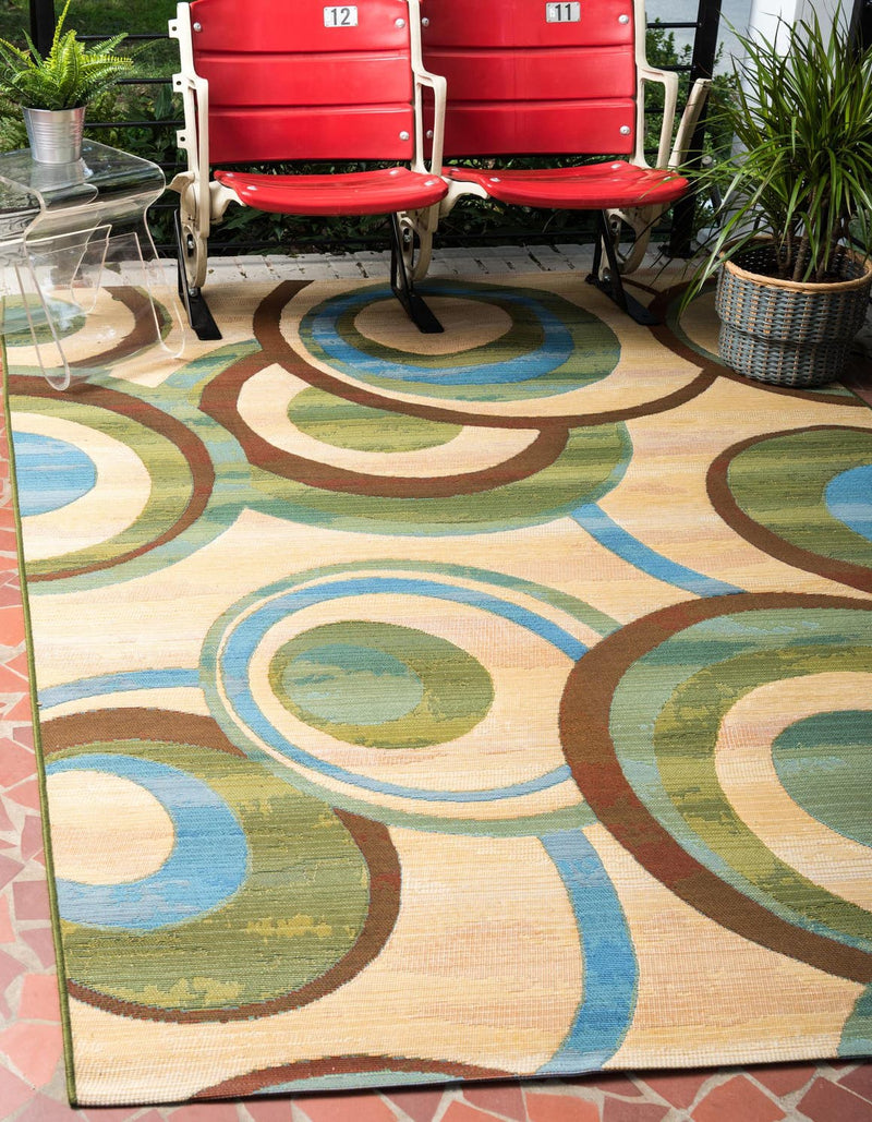 Unique Loom Outdoor Babbling Rug
