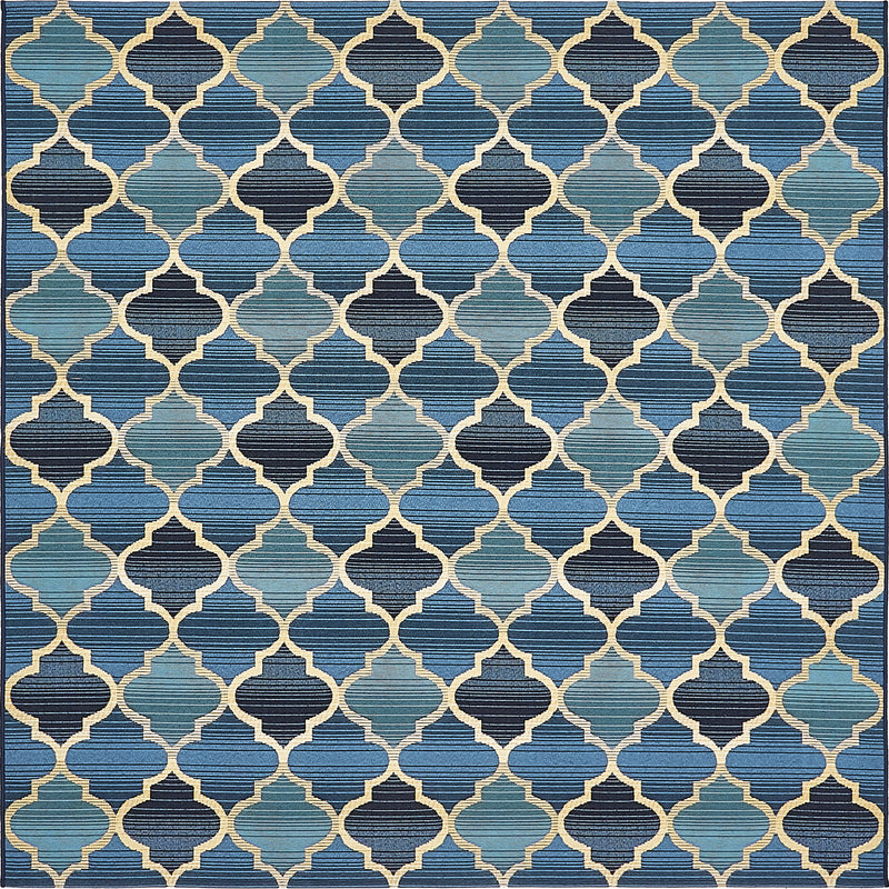 Unique Loom Outdoor Eden Trellis Rug