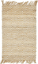 Unique Loom Assam Braided Jute Rug