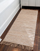 Unique Loom Assam Braided Jute Rug