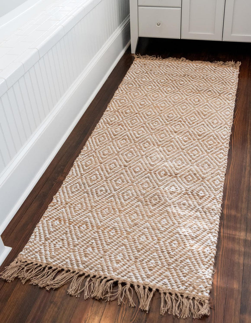 Unique Loom Assam Braided Jute Rug