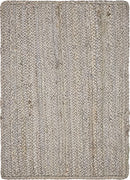 Unique Loom Dhaka Braided Jute Rug