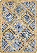 Unique Loom Bengal Braided Jute Rug