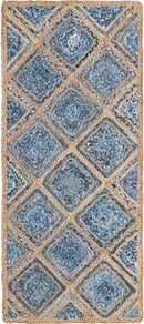 Unique Loom Bengal Braided Jute Rug