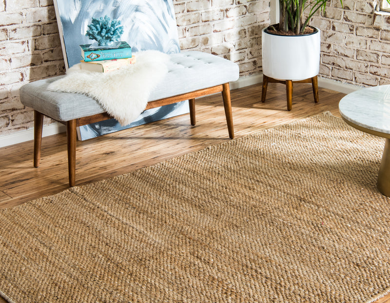 Unique Loom Chunky Jute Rug