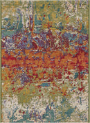 Unique Loom Outdoor Crumpled Rug