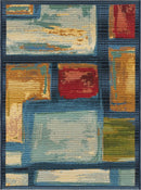 Unique Loom Outdoor Cubed Rug