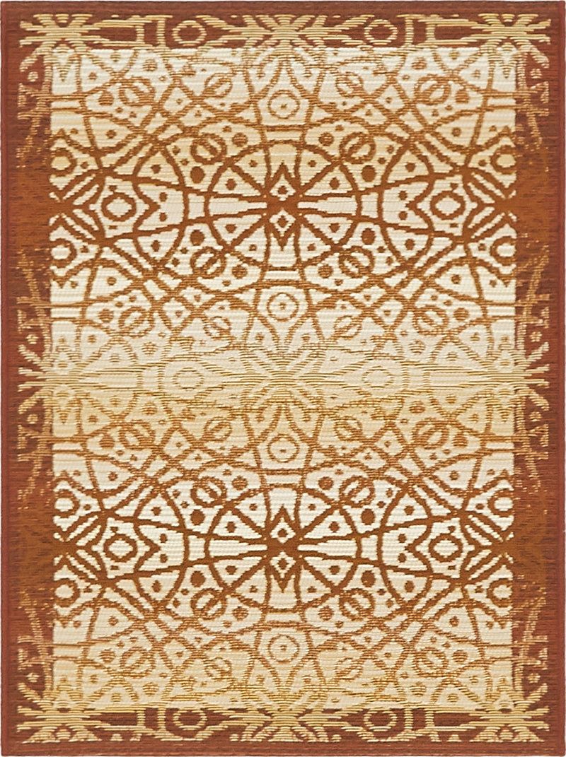 Unique Loom Outdoor Kaleido Rug