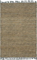Unique Loom Assam Braided Jute Rug