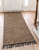 Unique Loom Assam Braided Jute Rug
