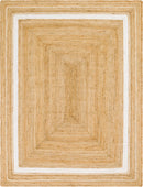 Unique Loom Gujarat Braided Jute Rug