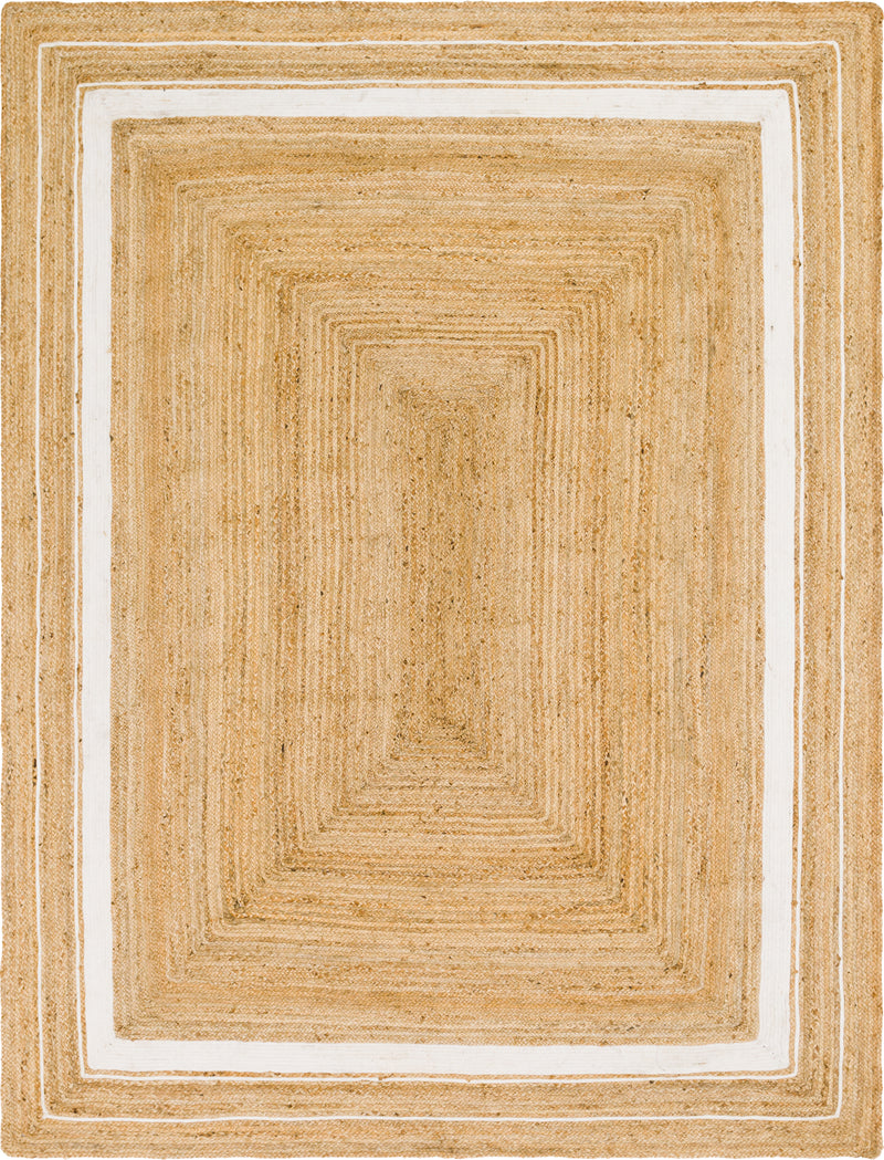 Unique Loom Gujarat Braided Jute Rug