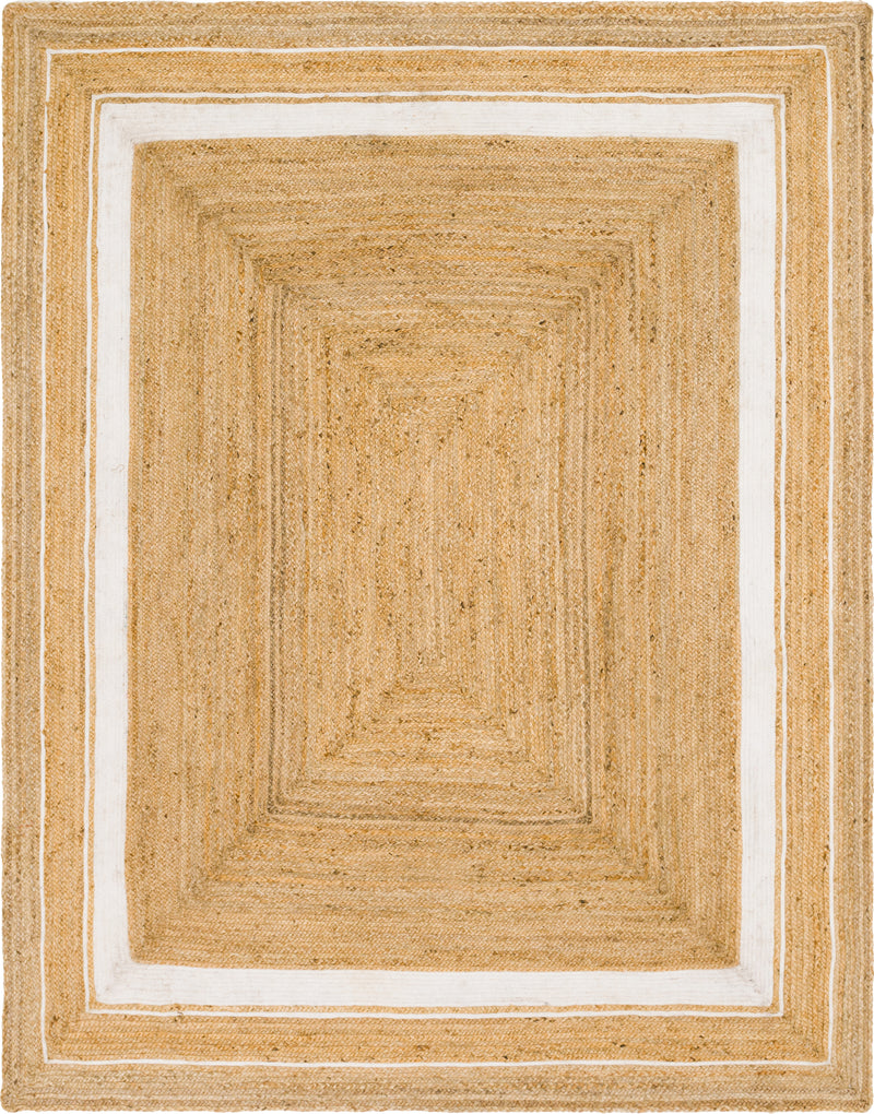 Unique Loom Gujarat Braided Jute Rug