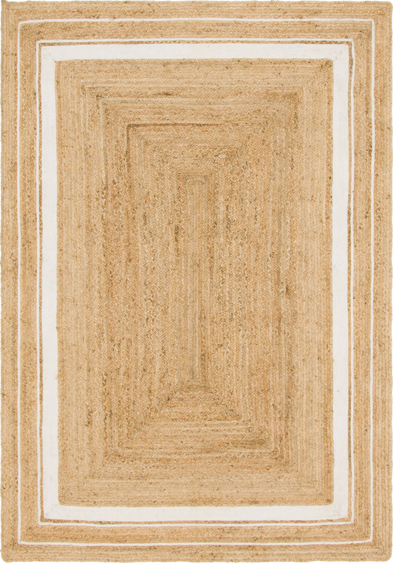 Unique Loom Gujarat Braided Jute Rug