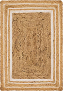 Unique Loom Gujarat Braided Jute Rug