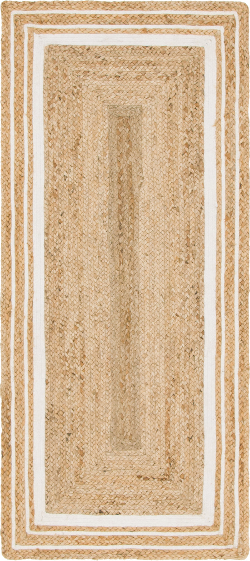 Unique Loom Gujarat Braided Jute Rug