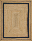 Unique Loom Gujarat Braided Jute Rug