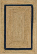 Unique Loom Gujarat Braided Jute Rug