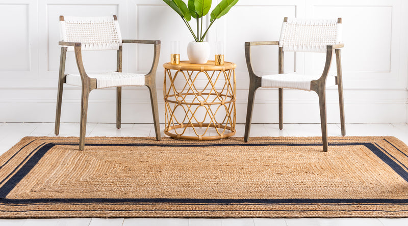 Unique Loom Gujarat Braided Jute Rug