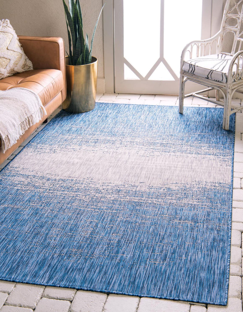 Unique Loom Outdoor Ombre Rug