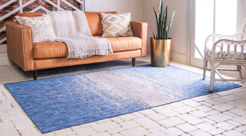 Unique Loom Outdoor Ombre Rug