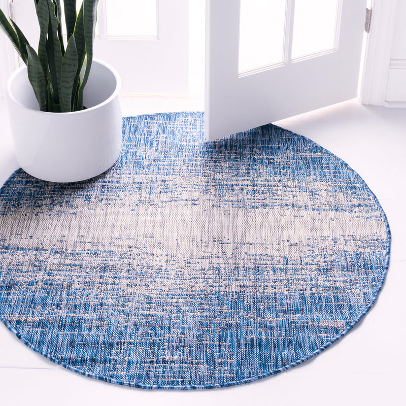 Unique Loom Outdoor Ombre Rug