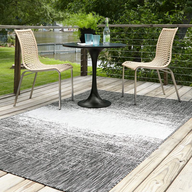 Unique Loom Outdoor Ombre Rug