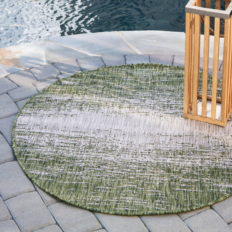 Unique Loom Outdoor Ombre Rug