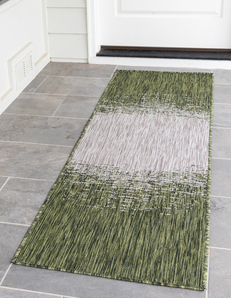 Unique Loom Outdoor Ombre Rug