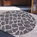 Unique Loom Outdoor Giraffe Rug